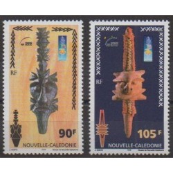 New Caledonia - 2000 - Nb 823/824 - Art