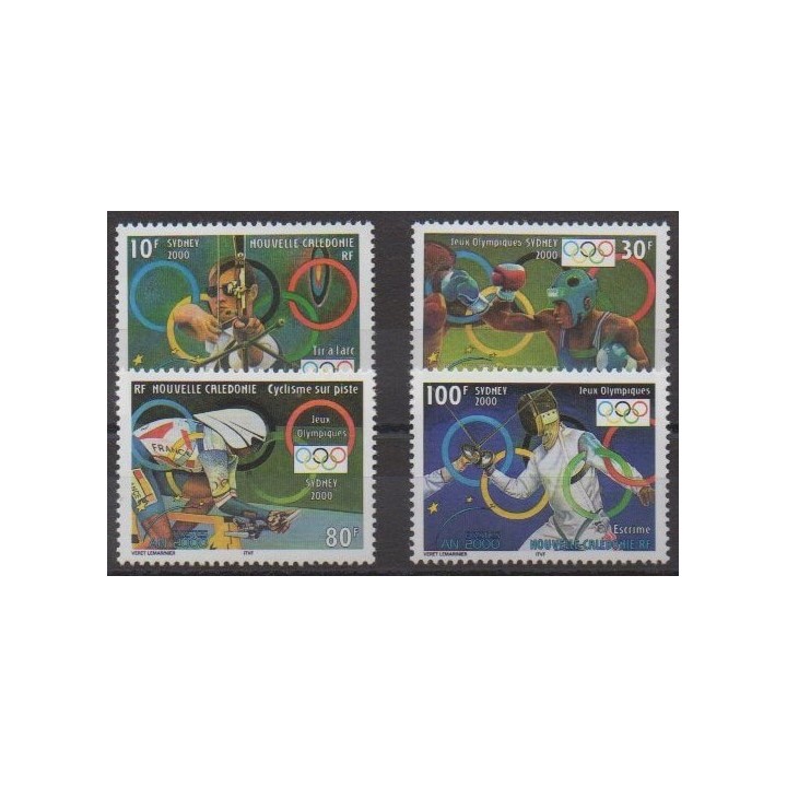 Buy this set of stamps of New Caledonia of the year 2000 (Nb 819/822).