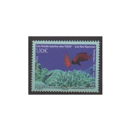 French Southern and Antarctic Territories - Post - 2022 - Nb 1005 - Sea life