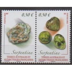 French Southern and Antarctic Territories - Post - 2022 - Nb 1003/1004 - Minerals - Gems