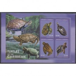 Antigua and Barbuda - 2012 - Nb 4316/4319 - Turtles