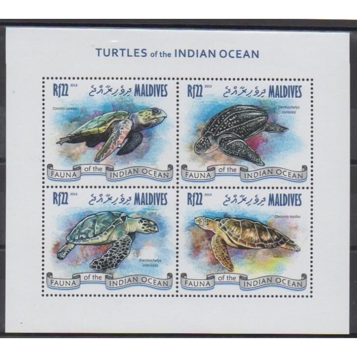 Buy this set of stamps of Maldives of the year 2013 (Nb 4043/4046).