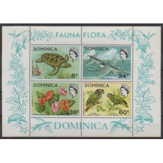 Buy this souvenir sheet  of Dominique of the year 1970 (Nb BF3).