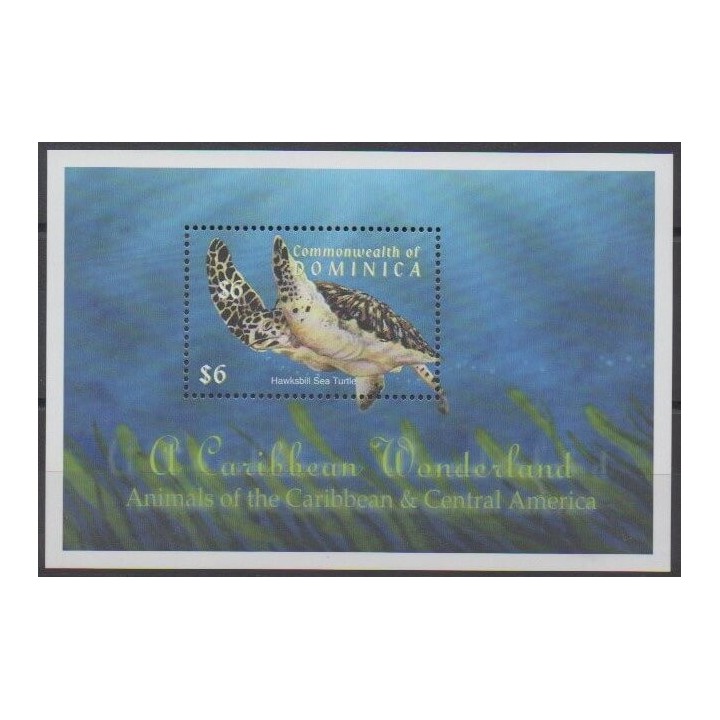 Buy this souvenir sheet  of Dominique of the year 2001 (Nb BF414).