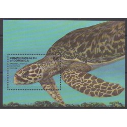 Dominique - 1993 - Nb BF243 - Turtles