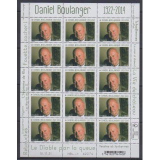 Buy this souvenir sheet  of France of the year 2022 (Nb F48 - Daniel Boulanger).
