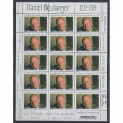 France - Feuillets de France - 2022 - Nb F48 - Daniel Boulanger - Literature