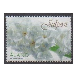 Aland - 2011 - Nb 352 - Flowers - Christmas
