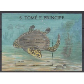 Buy this souvenir sheet  of Saint Thomas and Prince of the year 1992 (Nb BF123).