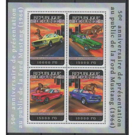 Guinea - 2014 - Nb 7298/7301 - Cars