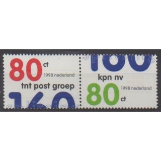 Acheter cette série de timbres des Pays-Bas de l'année 1998 (No 1636/1637).