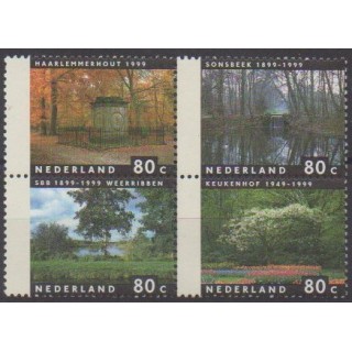 Acheter cette série de timbres des Pays-Bas de l'année 1999 (No 1682/1685).