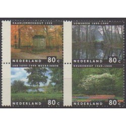 Pays-Bas - 1999 - No 1682/1685 - Parcs et jardins