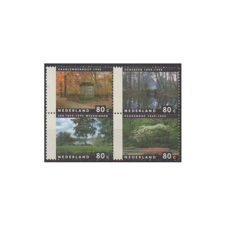 Buy this set of stamps of Netherlands of the year 1999 (Nb 1682/1685).