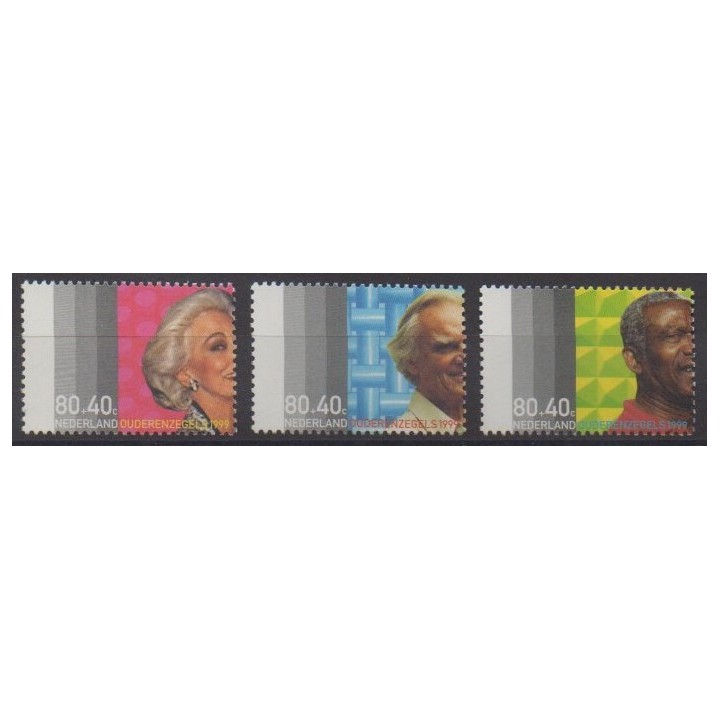Buy this set of stamps of Netherlands of the year 1999 (Nb 1686/1688).