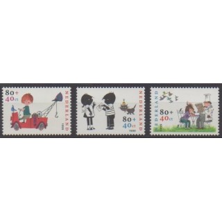 Acheter cette série de timbres des Pays-Bas de l'année 1999 (No 1723/1725).