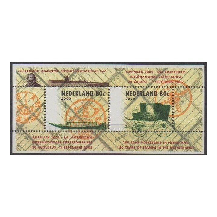 Acheter ce bloc-feuillet des Pays-Bas de l'année 2000 (No BF66).