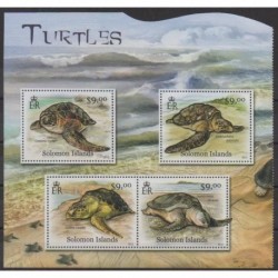 Solomon (Islands) - 2012 - Nb 1343/1346 - Turtles