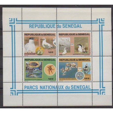 Sénégal - 1981 - No BF24 - Parcs et jardins - Oiseaux
