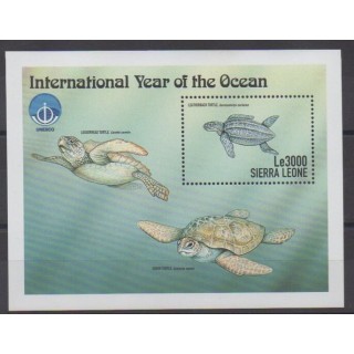 Acheter ce bloc-feuillet de Sierra Leone de l'année 1999 (No BF419).