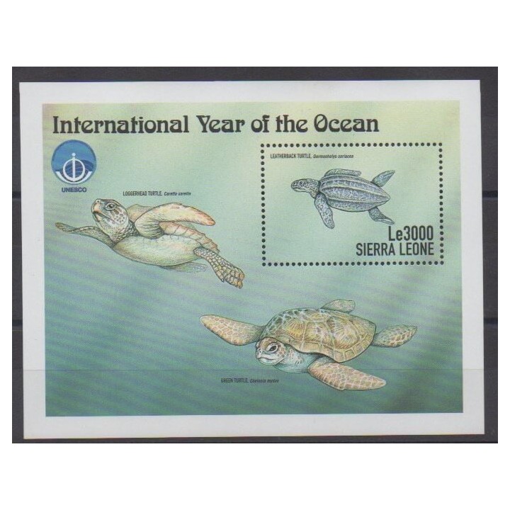 Acheter ce bloc-feuillet de Sierra Leone de l'année 1999 (No BF419).