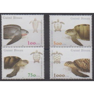 Acheter cette série de timbres de Guinée-Bissau de l'année 2001 (No 682/685).