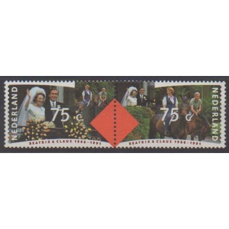 Netherlands - 1991 - Nb 1370/1371 - Royalty