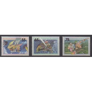 Acheter cette série de timbres des Pays-Bas de l'année 1991 (No 1366/1368).