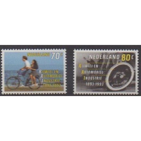 Pays-Bas - 1993 - No 1424/1425 - Transports