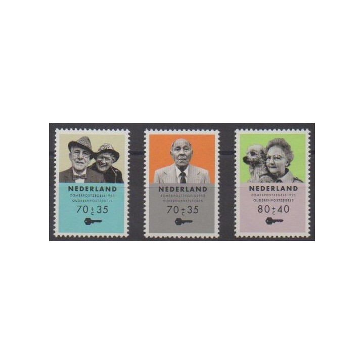 Buy this set of stamps of Netherlands of the year 1993 (Nb 1438/1440).