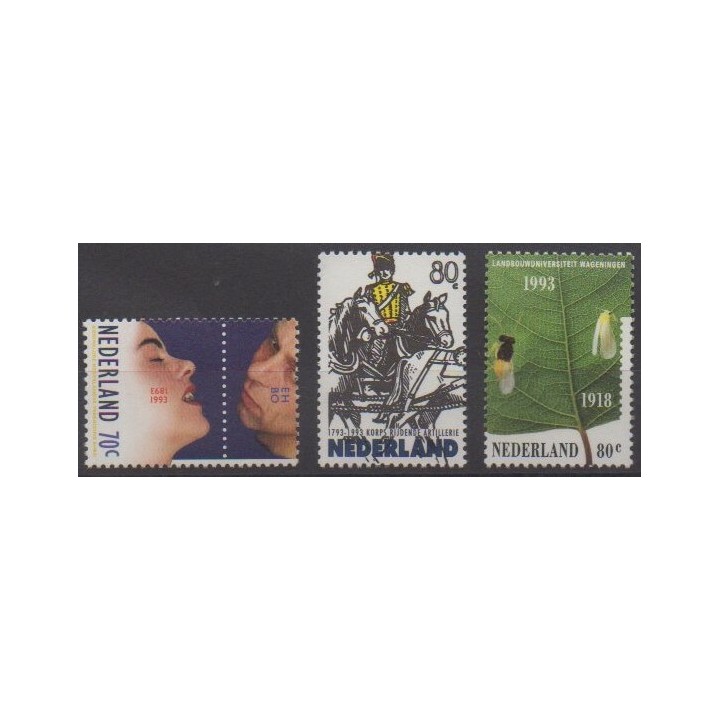 Acheter cette série de timbres des Pays-Bas de l'année 1993 (No 1427/1429).