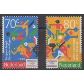 Buy this set of stamps of Netherlands of the year 1993 (Nb 1443/1444).