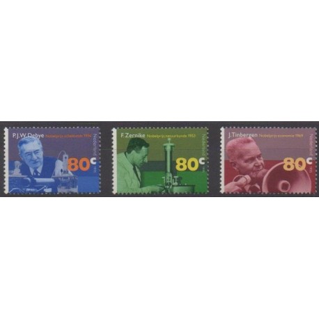 Netherlands - 1995 - Nb 1517/1519 - Science