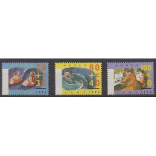 Acheter cette série de timbres des Pays-Bas de l'année 1996 (No 1535/1537).