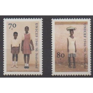Acheter cette série de timbres des Pays-Bas de l'année 1996 (No 1554/1555).