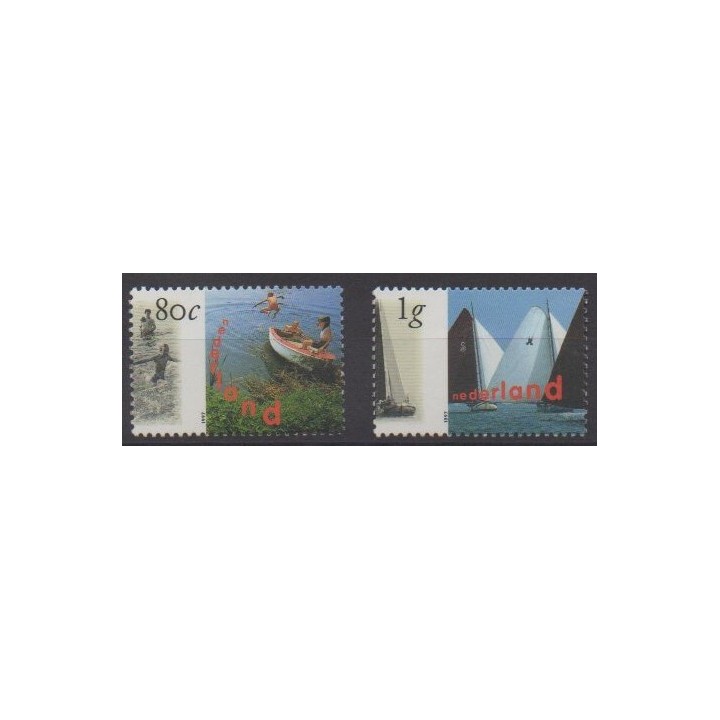 Acheter cette série de timbres des Pays-Bas de l'année 1997 (No 1596/1597).