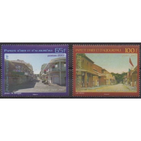 Polynésie - 2007 - No 816/817 - Sites