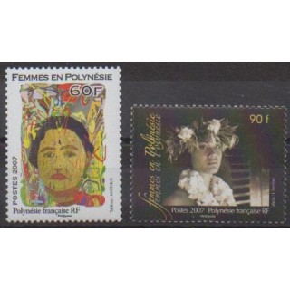 Buy this set of stamps of Polynesia of the year 2007 (Nb 801/802).