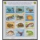 Palau - 1999 - Nb 1251/1262 - Reptils - Turtles - Endangered species - WWF