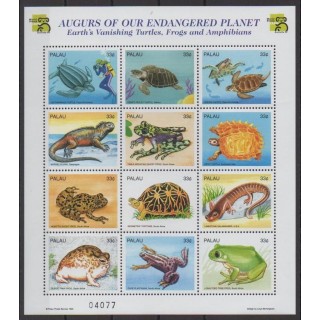 Acheter cette série de timbres de Palau de l'année 1999 (No 1251/1262).