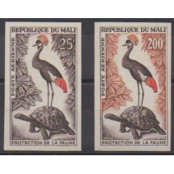 Mali - 1963 - No PA19/PA20 - Tortues - Oiseaux