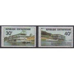 Centrafricaine (République) - 1976 - No PA136/PA137 - Navigation