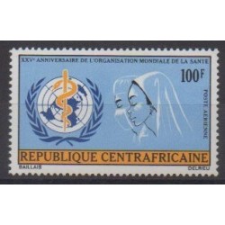 Centrafricaine (République) - 1973 - No PA115 - Santé ou Croix-Rouge