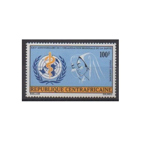 Central African Republic - 1973 - Nb PA115 - Health or Red cross
