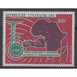 Centrafricaine (République) - 1967 - No PA49 - Télécommunications
