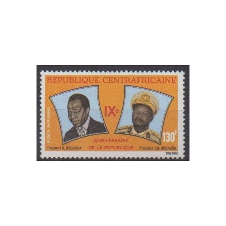 Centrafricaine (République) - 1967 - No PA53 - Histoire