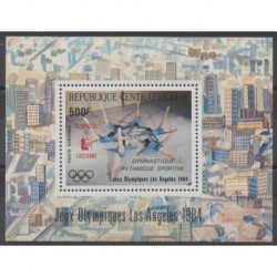 Central African Republic - 1985 - Nb BF75 - Summer Olympics - Philately