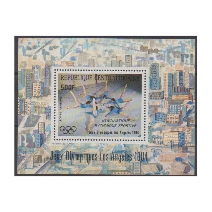 Buy this souvenir sheet  of Central African Republic of the year 1984 (Nb BF70).