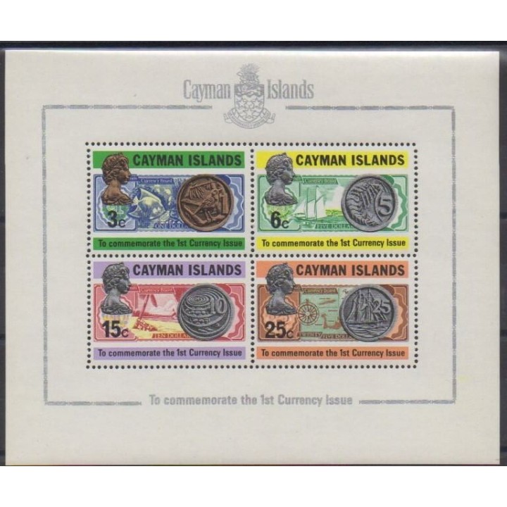 Acheter ce bloc-feuillet des îles Caïmans  de l'année 1973 (No BF3).