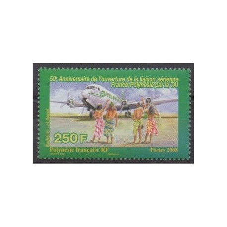 Polynésie - 2008 - No 857 - Aviation